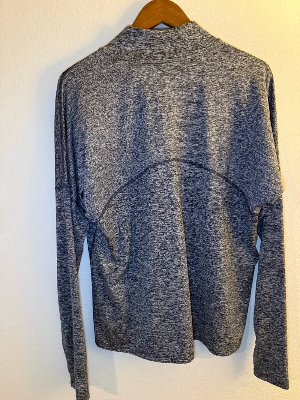 Nike Heathered Blue-Gray Dri-FIT Pullover